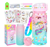 Picture of RoGer Unicorn Water Bottle + Accessories 600ml