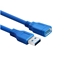 Attēls no RoGer USB-A Extension Cable 5Gbps / 3m / blue
