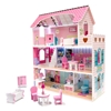 Picture of RoGer Wooden Doll House with LED 70cm