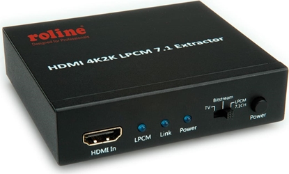 Изображение Roline HDMI 4K Audio Extractor LPCM 7.1