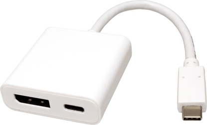 Изображение Roline Type C - DisplayPort Adapter, + 1x Type C PD, v1.2, M/F