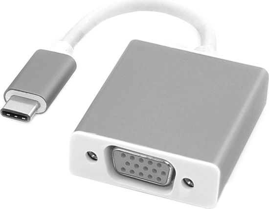 Picture of Adapter - 24 pin USB-C M to VGA Adapter F Roline