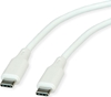 Изображение Roline USB 2.0 Cable, C–C, M/M, 60W, silicone, white, 1 m