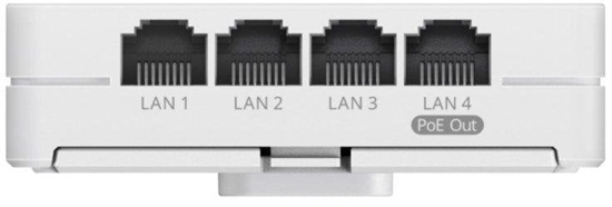 Picture of Ruijie Reyee RG-RAP62-Wall | Access Point, 5 portów, 1xPoE IN, 5xGE, 1xPoE Out 10W, WiFi 6, 2,4GHz/5GHz, AX3000, 2x5,4dBi, Nacienny, Roaming, Cloud, Mesh