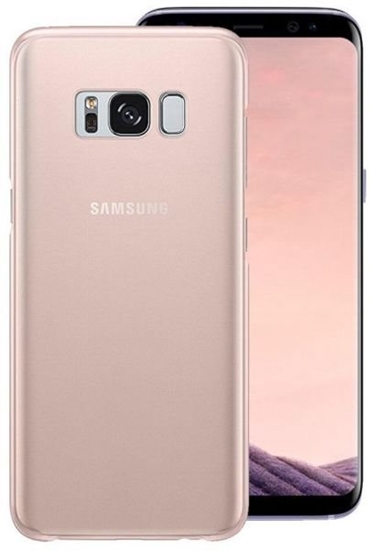Picture of Samsung EF-QG955CPEGWW Original Clear Cover for Samsung G955 Galaxy S8 Plus Clear Pink