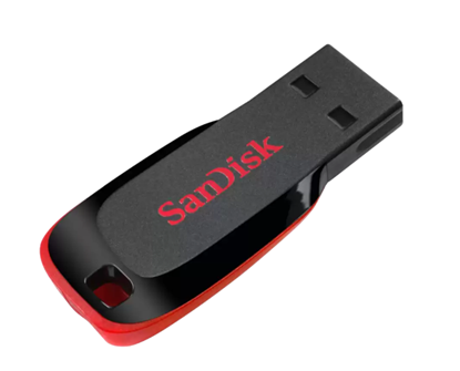 Attēls no SanDisk Cruzer Blade Flash Memory 32GB