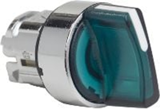 Picture of Schneider Electric Gowica przecznika sterowniczego 3-pooeniowego 22mm zielona podwietlana IP69K (ZB4BK1733)