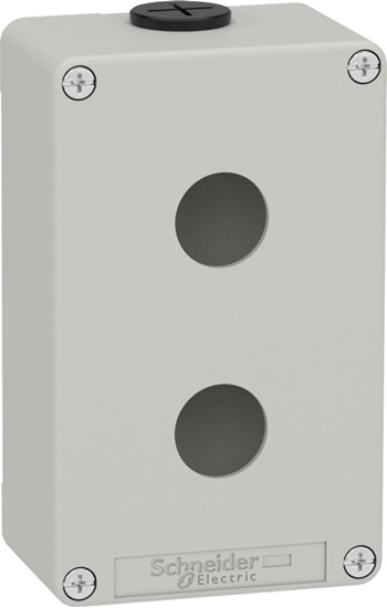 Picture of Schneider Electric Harmony XAP Kaseta sterownicza pusta szara 2 otwory XAPD2202