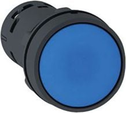 Picture of Schneider Electric Przycisk sterowniczy 22mm niebieski z samopowrotem 1Z 1R (XB7NA65)