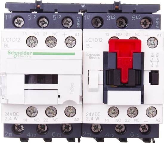 Picture of Schneider Electric Stycznik nawrotny 12A 5,5kW 24V DC LC2D12BL
