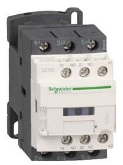 Picture of Schneider Stycznik mocy 3P 9A 24V DC 1Z 1R - LC1D09BD