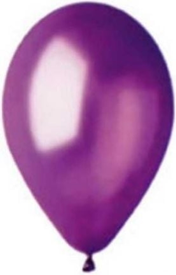 Picture of SDM Balon metalizowany fioletowy nr 34, 100 sztuk (SDMX0309)