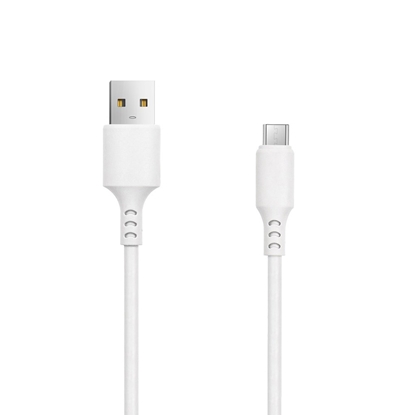 Изображение Setty Cable USB-A - microUSB / 1m / 2A / white