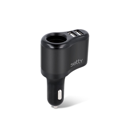 Attēls no Setty RGS-01 Car Socket Splitter 2x USB 2A