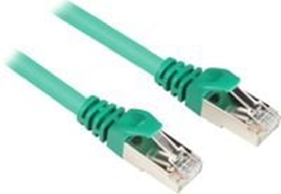 Picture of Sharkoon Patchcord CAT.6, SFTP, 1.5m, zielony (4044951017836)