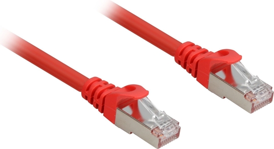 Picture of Sharkoon RJ-45/RJ-45 kat.6a S/FTP czerwony 1.5m