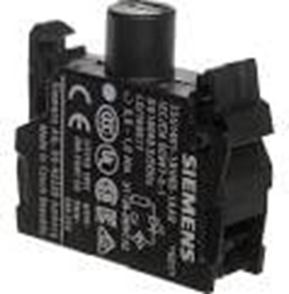 Picture of Siemens Oprawka z LED biaa 24-230V AC/DC monta czoowy (3SU1401-1BH60-1AA0)