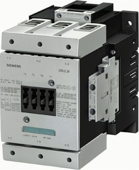 Picture of Siemens Stycznik mocy 115A 3P 220-240V AC 2Z 2R S6 (3RT1054-1AP36)
