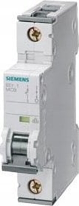Picture of Siemens Wycznik nadmiarowoprdowy B4A 1P 220V DC 230/400V AC 10kA 5SY5104-6