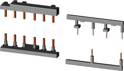 Изображение Siemens Zestaw okablowania stycznika nawrotnego z blokad S0 (3RA2923-2AA1)