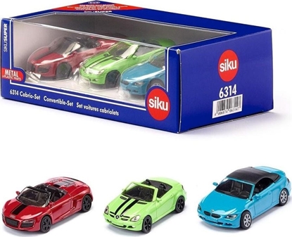 Изображение Siku SIKU 6314 Zestaw kabriolety