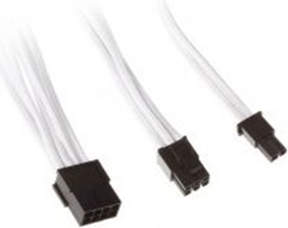 Picture of SilverStone PCIe 8-pin - PCIe 8-pin, 0.25m, Czarno-biay (SSTPP07PCIW)