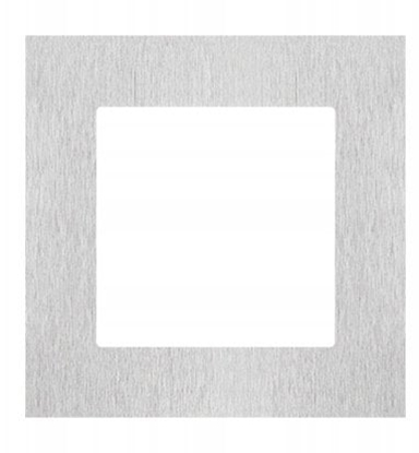 Attēls no Simon 55 Ramka 1-krotna Nature Inox klasyczny TRN1/188