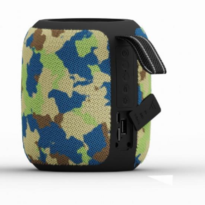 Attēls no Skaļrunis Gembird Bluetooth LED Speaker SPK-BT-LED-05-CM Camo
