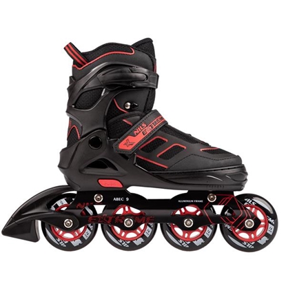 Attēls no Skrituļslidas NA14174 MELNI SARKANS IZMĒRS S IN-LINE SKATES NILS EXTREME