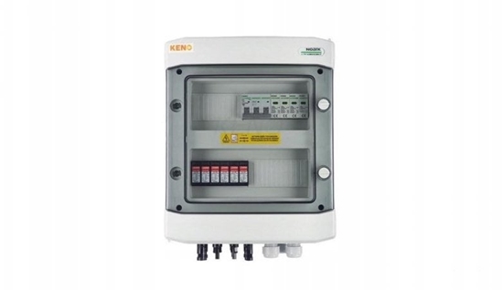 Изображение Skrzynka przy. DC+AC hermetyczna z ogranicznikiem przepi 1000V typu 2 / ogr. AC typ 2, 16A, 3-F, SH-117 DCAC