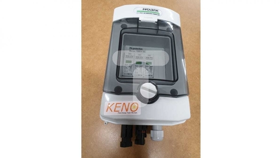 Изображение Skrzynka przyczeniowa hermetyczna z ogranicznikiem przepi DC, 1000V, typ 2, 1x acuch PV, 1x MPPT SH-1 DC