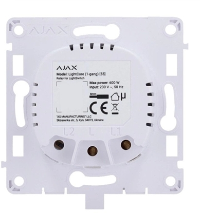Attēls no SMART HOME LIGHTCORE 1GANG/52136 AJAX