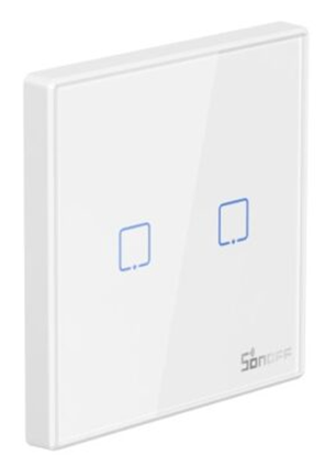 Attēls no Sonoff T2EU2C-RF Wireless sensor switch 2 lines