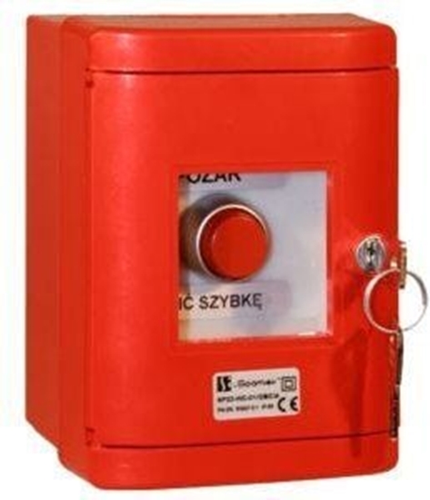 Picture of Spamel PRZYCISK SP22 PPO.IP55 czerwony (SP22-WC-11/OBC)