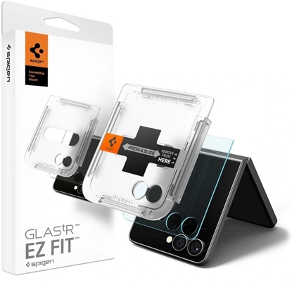 Attēls no Spigen Glas.TR "EZ FIT" HD Galaxy Z Flip 7 clear