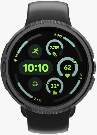 Picture of Spigen Liquid Air V2, matte black - Google Pixel Watch 4 45mm