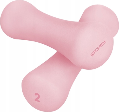 Изображение Spokey Hantle Bone neoprenowe 2 x 2 kg