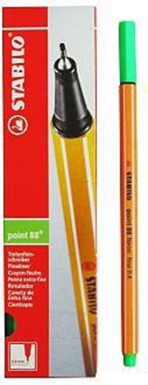 Изображение Stabilo Cienkopis point 88/033 zielony neon