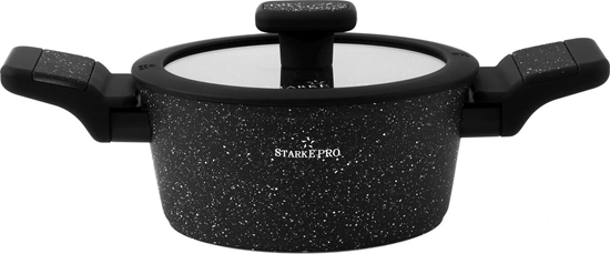 Изображение Starke pro Garnek z pokrywk Starke Pro Ceres Marble 1,2 l indukcja