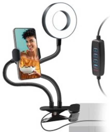 Picture of Statīvs SBS Swivel LED ring Table clip