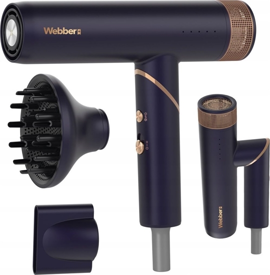 Picture of Suszarka Webber Suszarka do wosów 2w1 z jonizacj i regulacj STELLA WEBBER