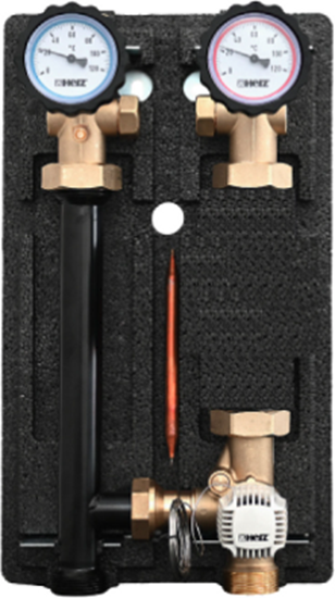 Изображение Sūkņu gr. 3-ceļu v.+t-reg. bez sūkņa Dn25, Kvs 2.6