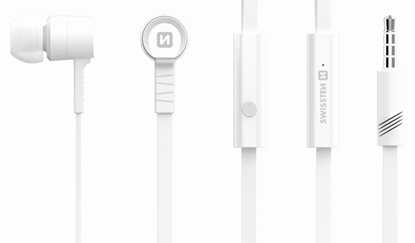 Attēls no Swissten Earbuds Rainbow YS-D2 Stereo Headset With Microphone