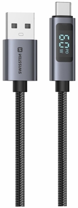 Picture of Swissten LCD Cable USB - USB-C 1m