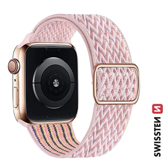 Изображение Swissten Nylon Band with Buckle for Apple Watch 38 / 40 / 41 mm