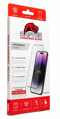 Изображение Swissten Raptor Diamond Ultra Full Face Tempered Glass for Apple iPhone 16 Pro Max