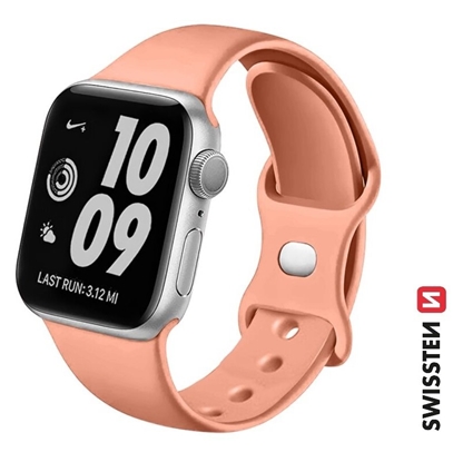 Attēls no Swissten Silicone Band for Apple Watch Apple Watch 42 / 44 / 45 / 49 mm