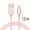 Изображение Swissten Textile Fast Charge 3A Lightning Data and Charging Cable 1.2m