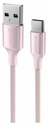 Picture of Swissten Textile II USB - USB-C Data and Charching Cable 1.5m