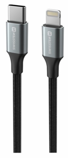 Picture of Swissten Textile II USB-C - Lightning Data and Charching Cable 1.5m